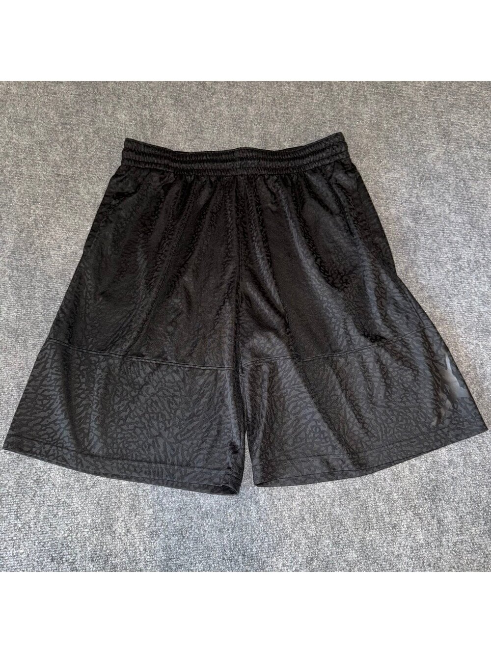 Nike Air Jordan Grail Elephant Print Baggy Hoop Shorts Mens 2XL Vtg y2k 90s Rare